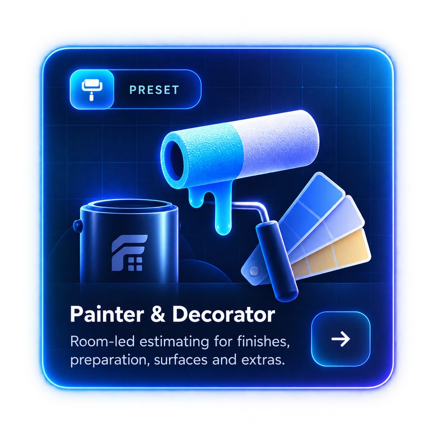 Preview artwork for ForgeRate’s Painter & Decorator preset